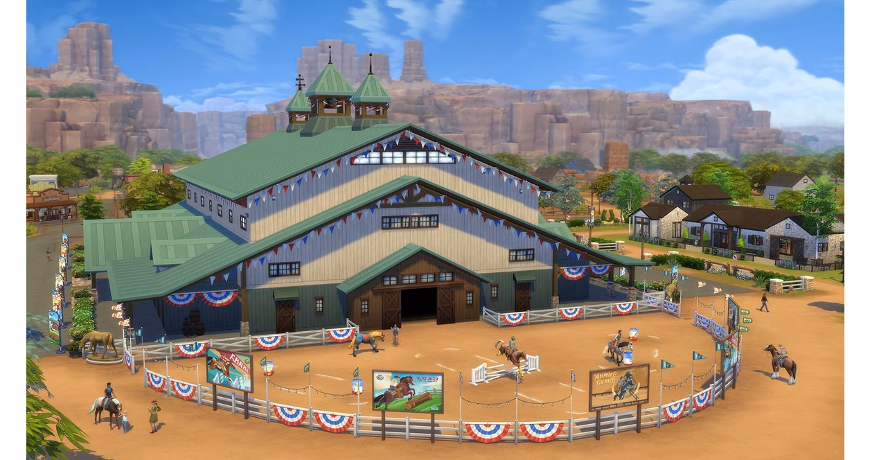 GameStop The Sims 4 Horse Ranch Expansion Pack - Xbox Series X/S, Windows