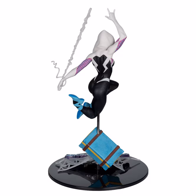 GameStop McFarlane Toys Gold Label Collection Marvel The Amazing Spider-Man Ghost-Spider (Issue 1) 1:10th Statue