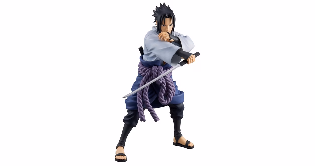 GameStop Banpresto Naruto Shippuden Grandista Sasuke Uchiha 9.4-in Statue