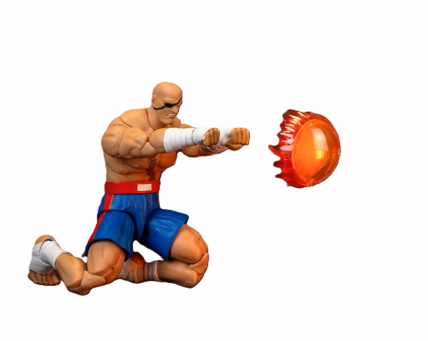 GameStop Ultra Street Fighter II Sagat Deluxe 6-In Action Figure