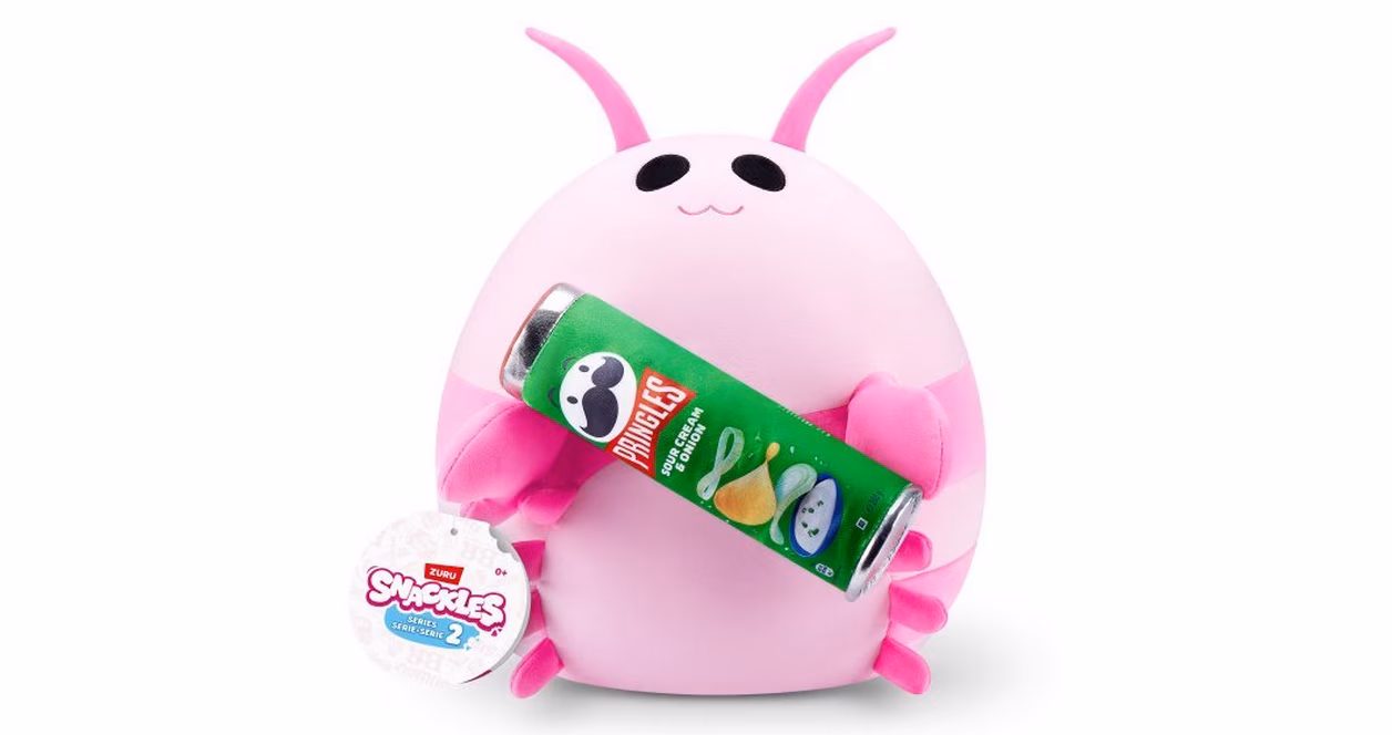 GameStop Snackles Shrimp and Pringles 8-in Plush Series 2