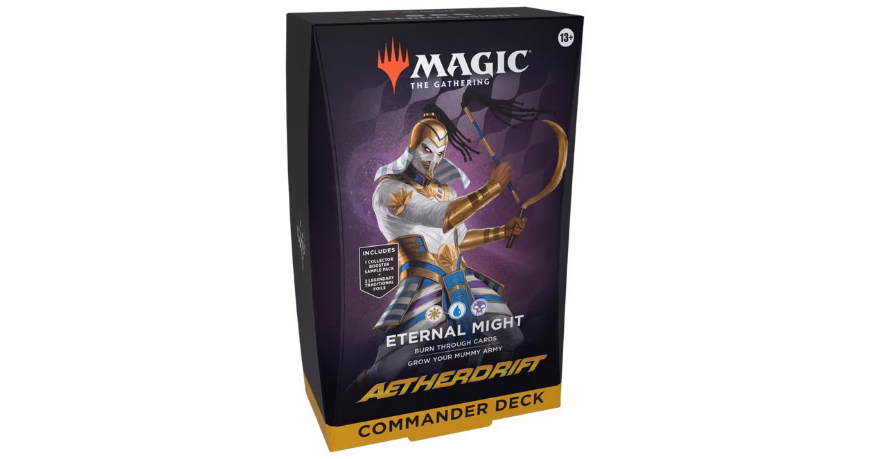 GameStop Magic: The Gathering Aetherdrift Commander Deck (Deck May Vary)