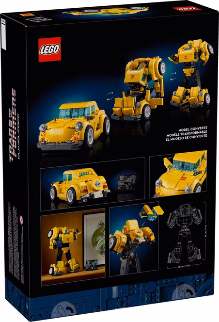 GameStop LEGO Icons Transformers Bumblebee Action Figure Building Set 10338
