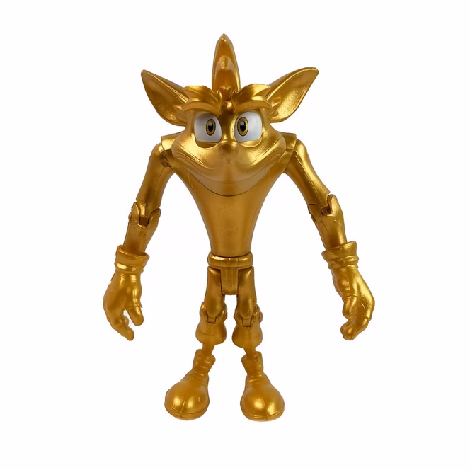 GameStop Jakks Pacific Crash Bandicoot  4.5-In Action Figure 4-Pack (Crash, Coco, Dr. Neo and Golden Crash)
