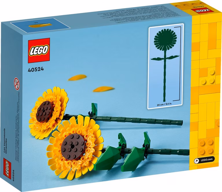 GameStop LEGO Botanicals Sunflowers Building Toy Set 40524
