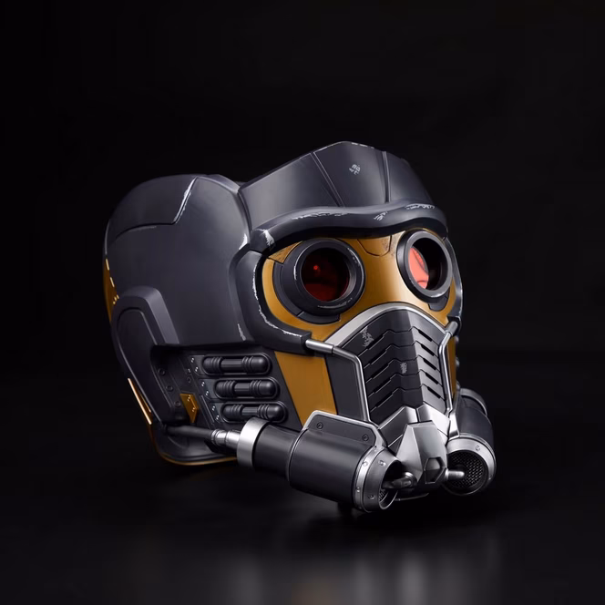 GameStop Hasbro Marvel Legends Series The Infinity Saga Star-Lord Premium Roleplay Electronic Helmet