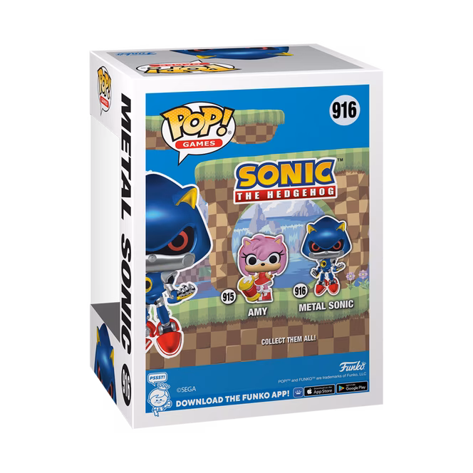 GameStop Funko POP! Games: Sonic the Hedgehog - Metal Sonic 5.1-in Vinyl Figure