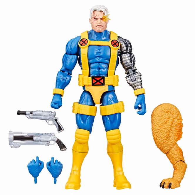 GameStop Hasbro Marvel Legends Series Cable Build-A-Figure Zabu 6-in Action Figure