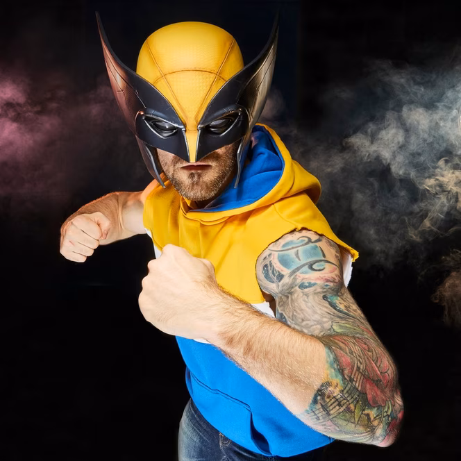 GameStop Hasbro Marvel Deadpool and Wolverine - Wolverine (Marvel Legends) Replica Mask