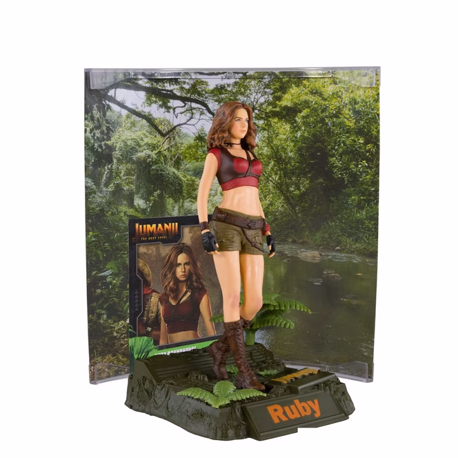 GameStop McFarlane Toys Movie Maniacs: Jumanji Ruby Roundhouse 6-in Statue