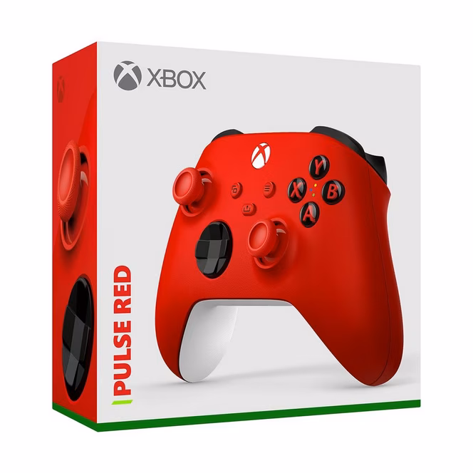 GameStop Microsoft Xbox Series X Pulse Red Controller