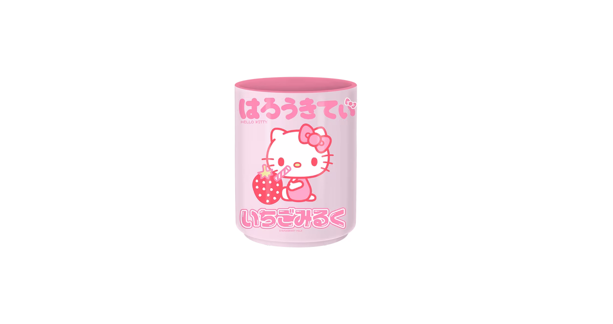 GameStop Hello Kitty Strawberry Milk 12oz Ceramic Asian Tea Cup
