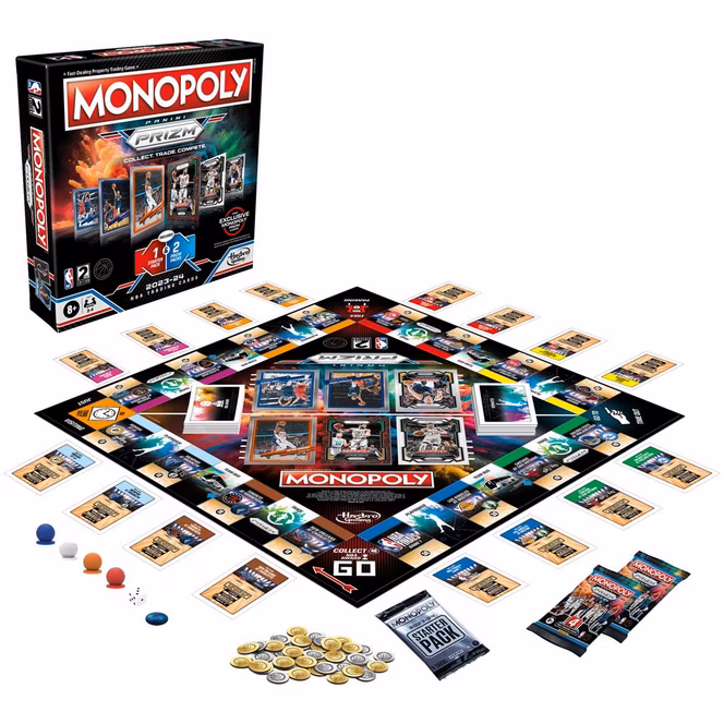 GameStop Monopoly Prizm: NBA 2nd Edition Board Game