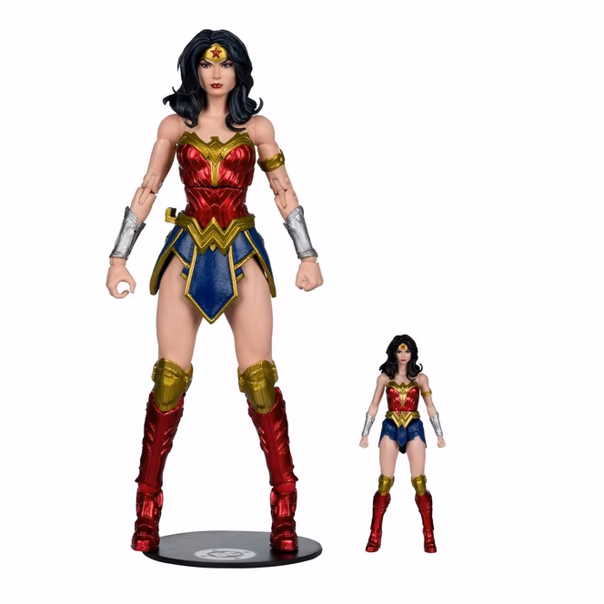 GameStop McFarlane Toys DC Multiverse Justice League Wonder Woman vs Atomic Blast Godzilla Action Figures 2-Pack