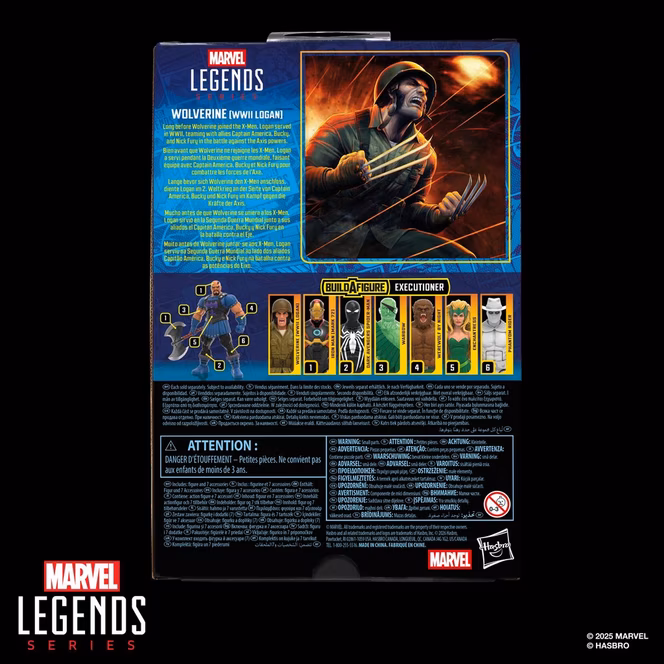 GameStop Hasbro Marvel Legends Series X-Men Wolverine (WWII Logan) 6-in Action Figure