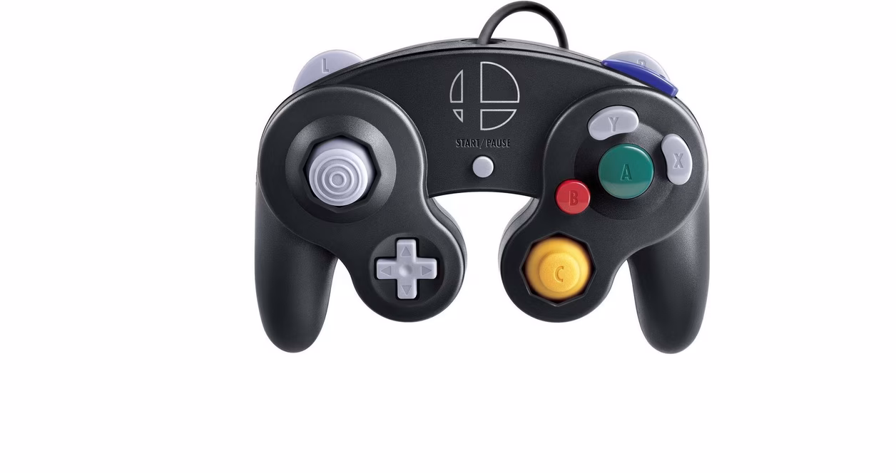 GameStop PowerA Super Smash Bros. Ultimate Edition GameCube Controller for Nintendo Switch