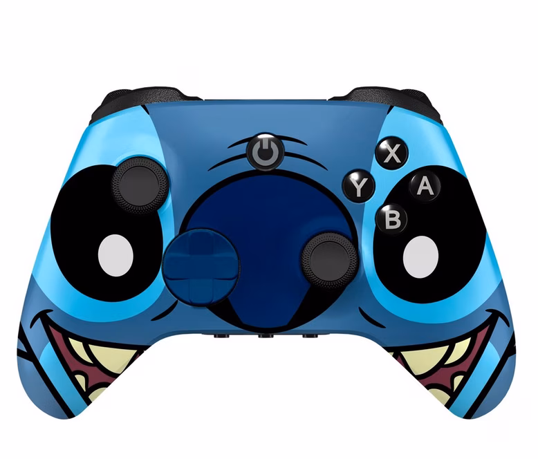 GameStop CANDY CON x Disney Lilo and Stitch - Stitch Combo Pack Controller Kit GameStop Exclusive