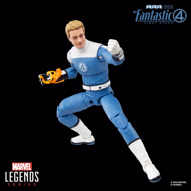 GameStop Hasbro Marvel Fantastic Four: First Steps Johnny Storm (Legends Series) 6-in Action Figure
