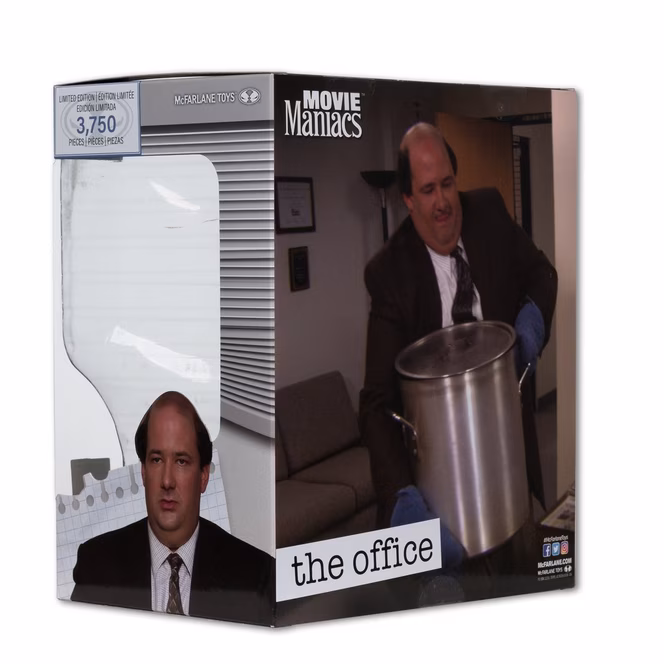 GameStop McFarlane Toys Movie Maniacs NBC The Office Kevin Malone 6-in Statue
