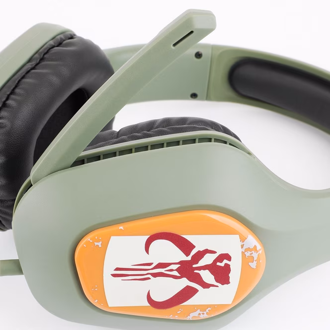 GameStop Geeknet Star Wars Boba Fett 40mm Driver Wired Gaming Headset GameStop Exclusive