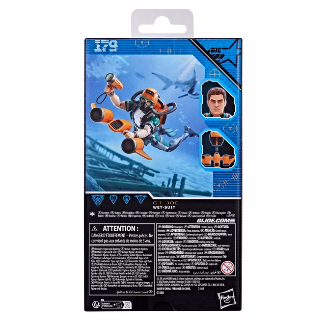 GameStop Hasbro G.I. Joe Classified Series Wet Suit 6-in Action Figure