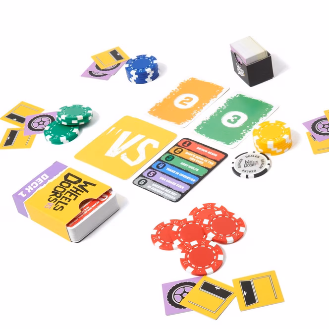 GameStop Wheels vs Doors Board Game