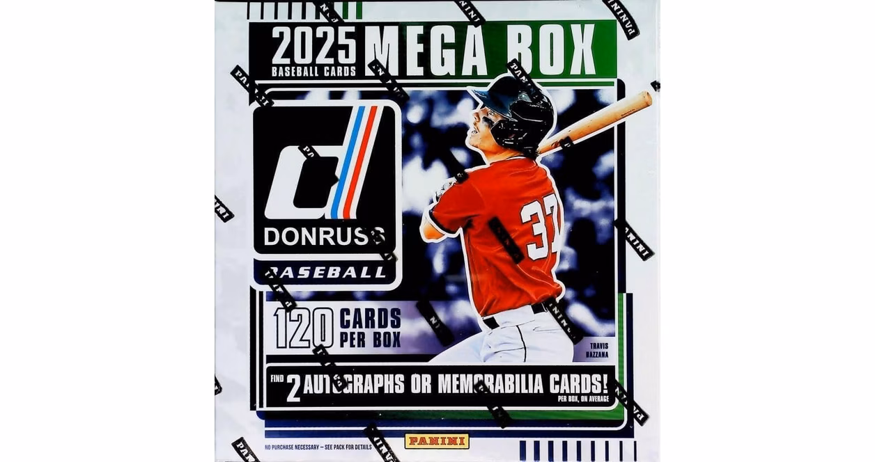 GameStop 2025 Panini Donruss Baseball Mega Box