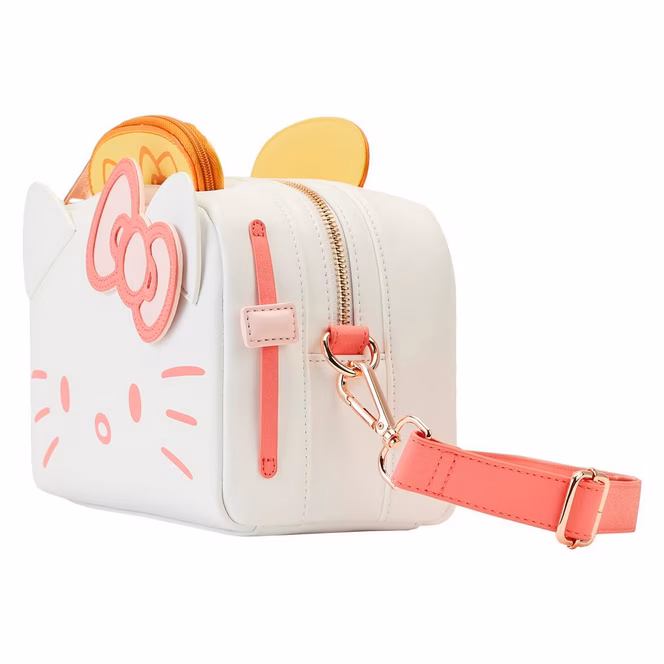 GameStop Loungefly Sanrio Hello Kitty Breakfast Toaster Crossbody Bag