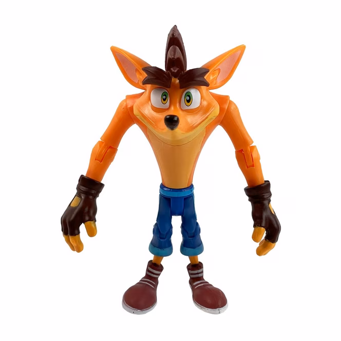 GameStop Jakks Pacific Crash Bandicoot  4.5-In Action Figure 4-Pack (Crash, Coco, Dr. Neo and Golden Crash)