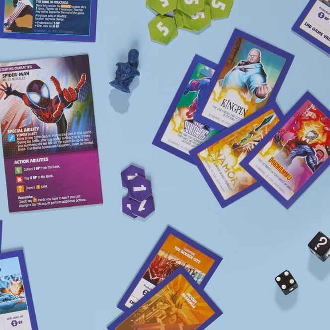 GameStop Monopoly Flip Edition: Marvel Board Game