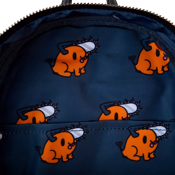 GameStop Loungefly Chainsaw Man Pochita Plush Mini Backpack