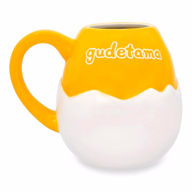 GameStop Sanrio Gudetama 20 Ounce Sculpted Ceramic Mug
