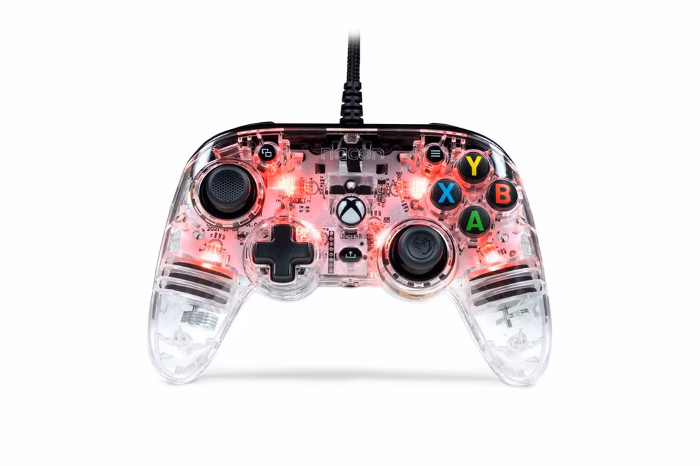 GameStop Nacon Limited Edition Colorlight Wired Controller for Xbox Series X/S, Xbox One and Windows 10/11