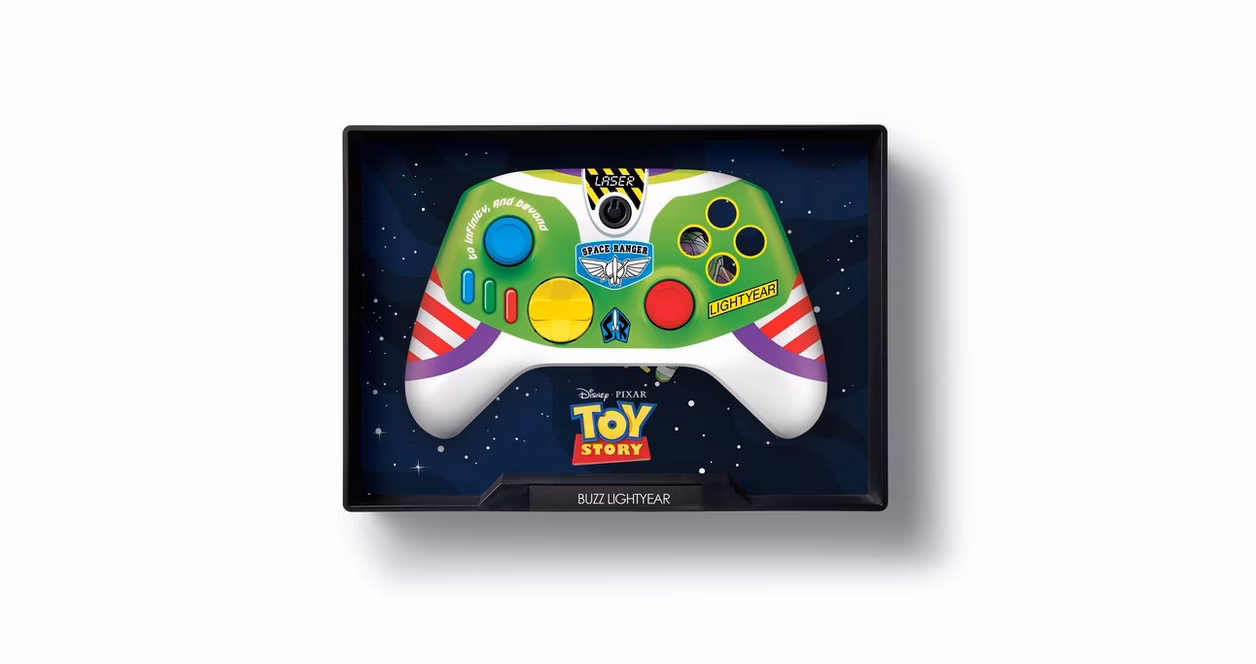 GameStop CANDY CON x Toy Story Buzz Lightyear Controller Kit Framed Edition GameStop Exclusive