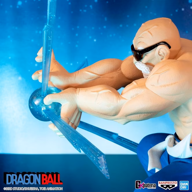 GameStop Banpresto Dragon Ball Z Master Roshi (Materia Kamesennin) 5.1-in Statue