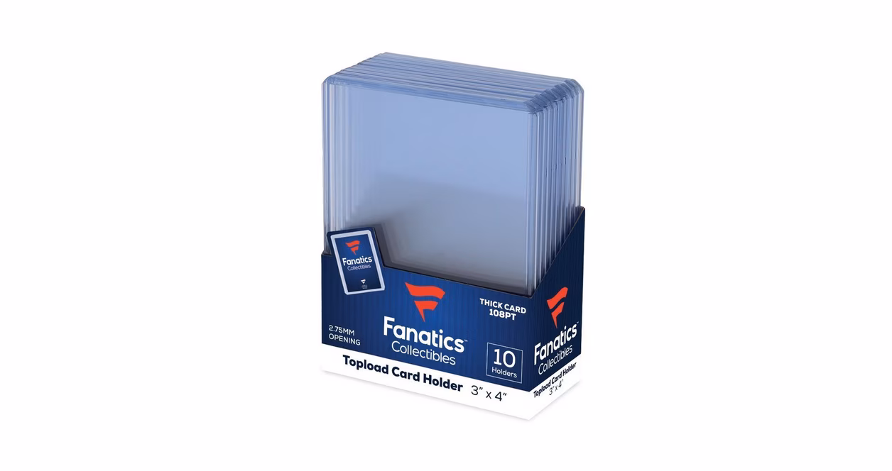 GameStop Fanatics Toploaders Card Holder 108PT (10-Count)