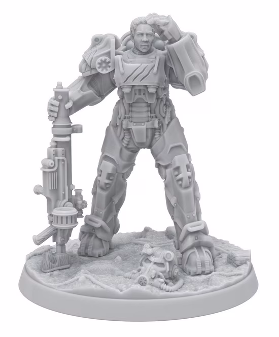 GameStop Modiphius Fallout Miniatures Hollywood Heroes Board Game
