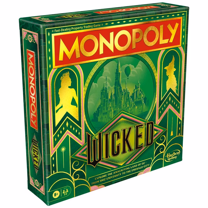 GameStop Monopoly Wicked Edition Movie Board Game