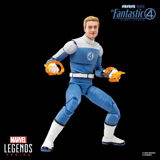 GameStop Hasbro Marvel Fantastic Four: First Steps Johnny Storm (Legends Series) 6-in Action Figure