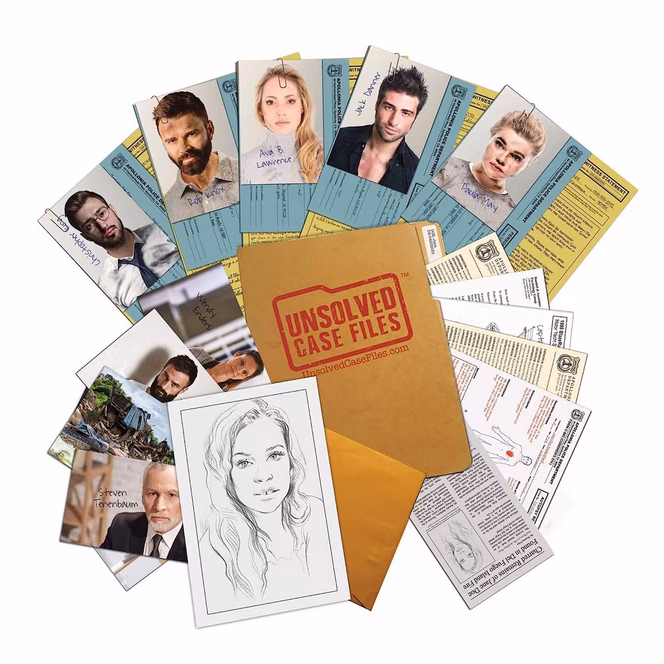 GameStop Unsolved Case Files: Jane Doe Board Game