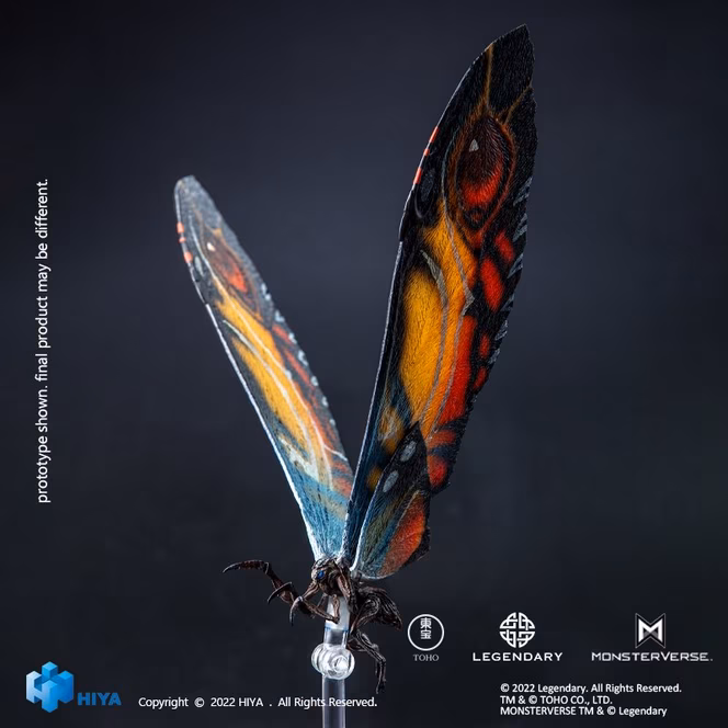 GameStop Hiya Toys Godzilla King of Monsters Exquisite Basic Mothra PX 14.25-in Action Figure