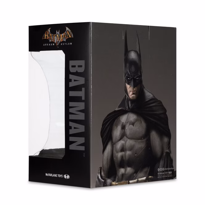 GameStop McFarlane Toys DC Direct Batman - Batman: Arkham Asylum 1:3 Scale Cowl Prop Replica