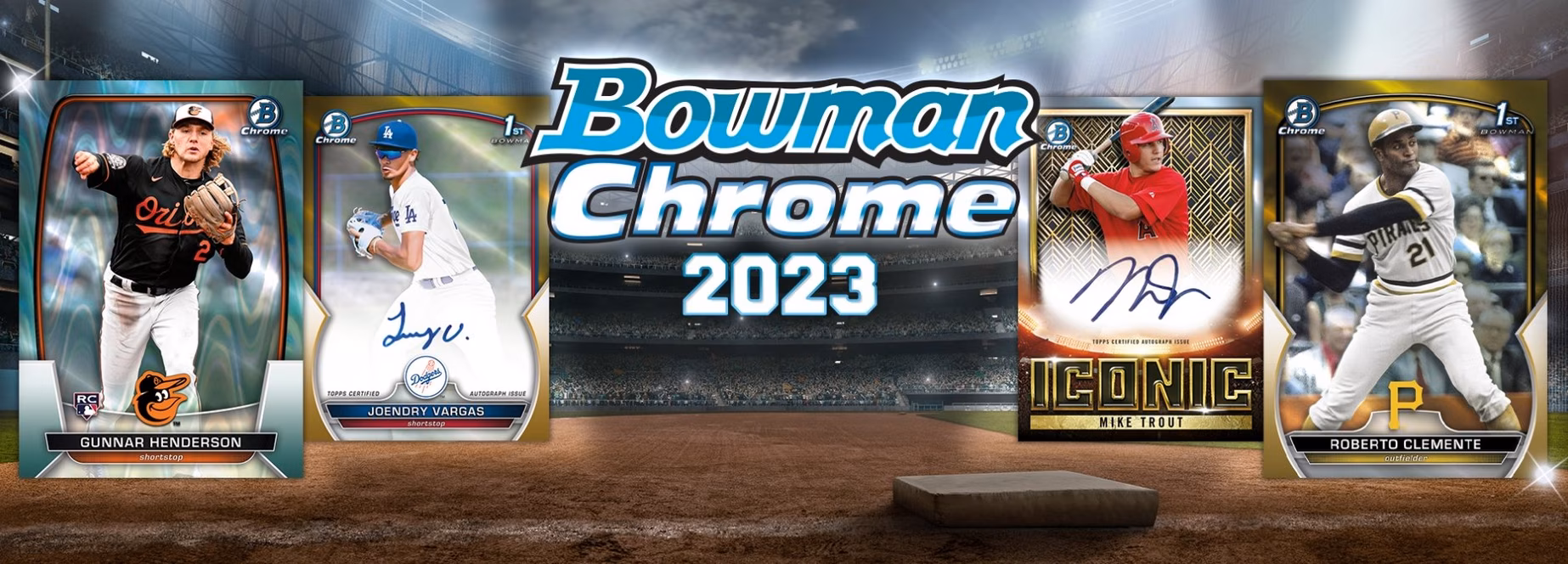 GameStop 2023 Bowman Chrome MLB Baseball Hobby Box
