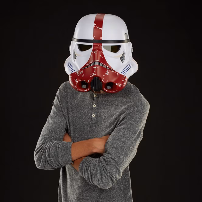 GameStop Hasbro Star Wars: The Black Series The Mandalorian Incinerator Stormtrooper Helmet