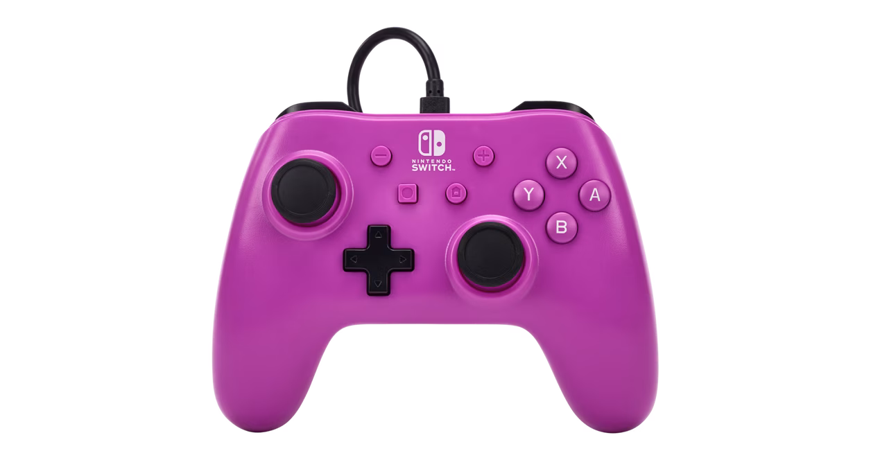 GameStop PowerA Wired Controller for Nintendo Switch - Grape Purple