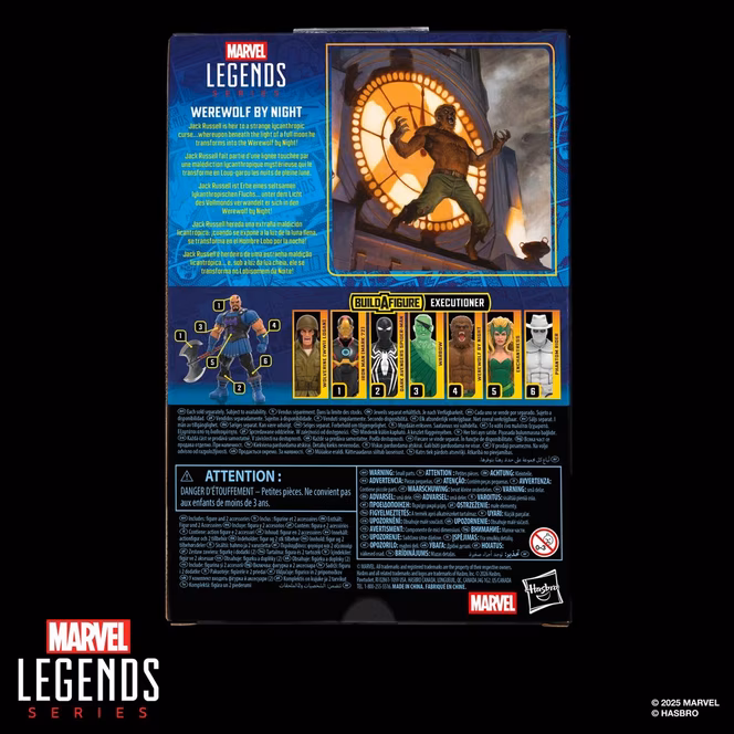 GameStop Hasbro Marvel Legends Series Werewolf By Night 6-in Action Figure