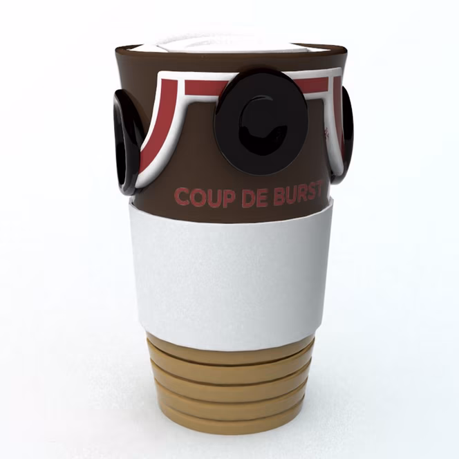 GameStop One Piece Thousand Sunny Ceramic 3D Tumbler