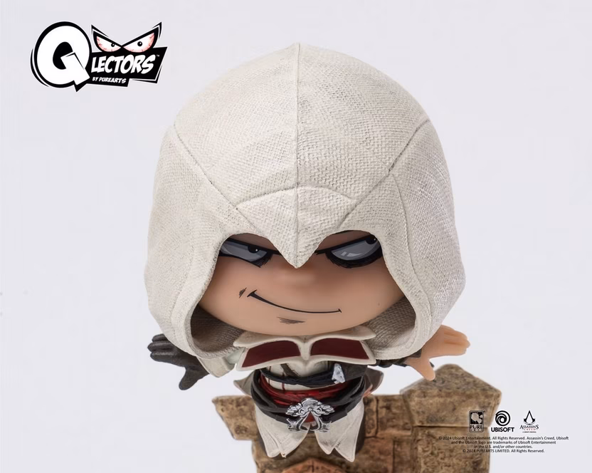 GameStop PureArts Qlectors Assassin's Creed Ezio Leap of Faith 6-in Statue