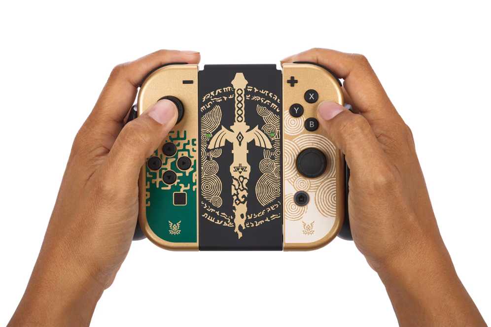 GameStop PowerA Joy-Con Comfort Grip for Nintendo Switch - Decayed Master Sword