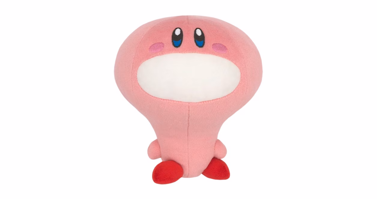 GameStop Kirby - Kirby Light Bulb Mouth 7-in Plush